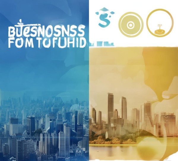 商务动态PPT模板，现状与未来