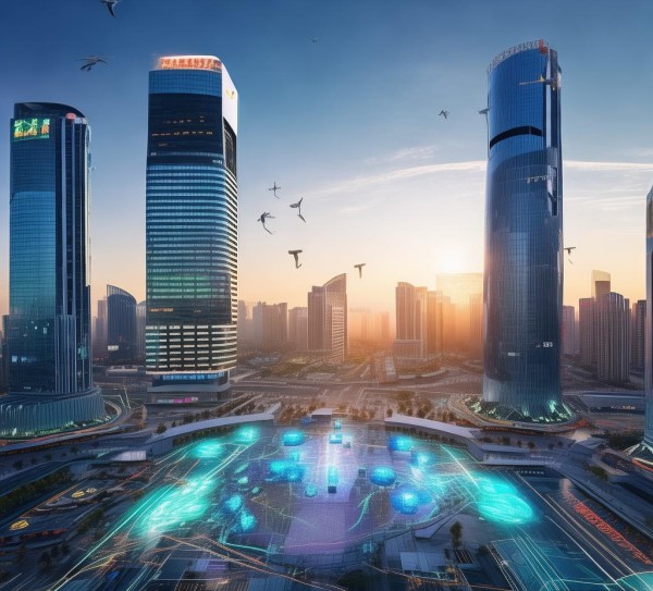 胶州商务区，数字经济发展新引擎